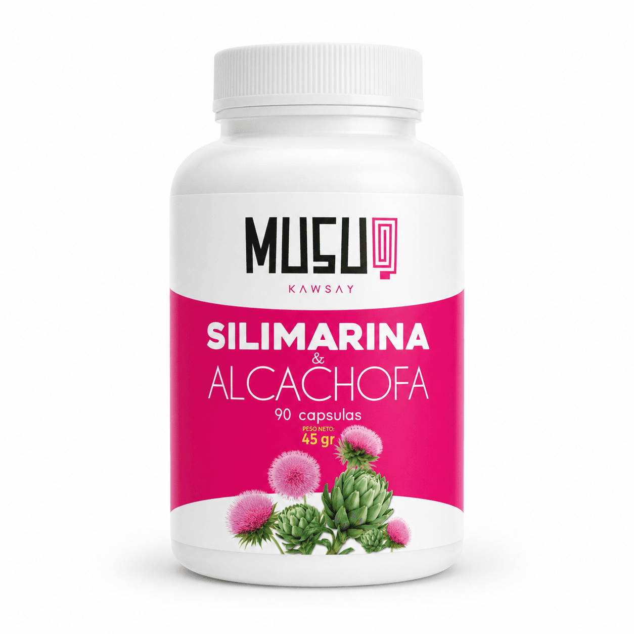 Cardo mariano con alcachofa 90 capsulas