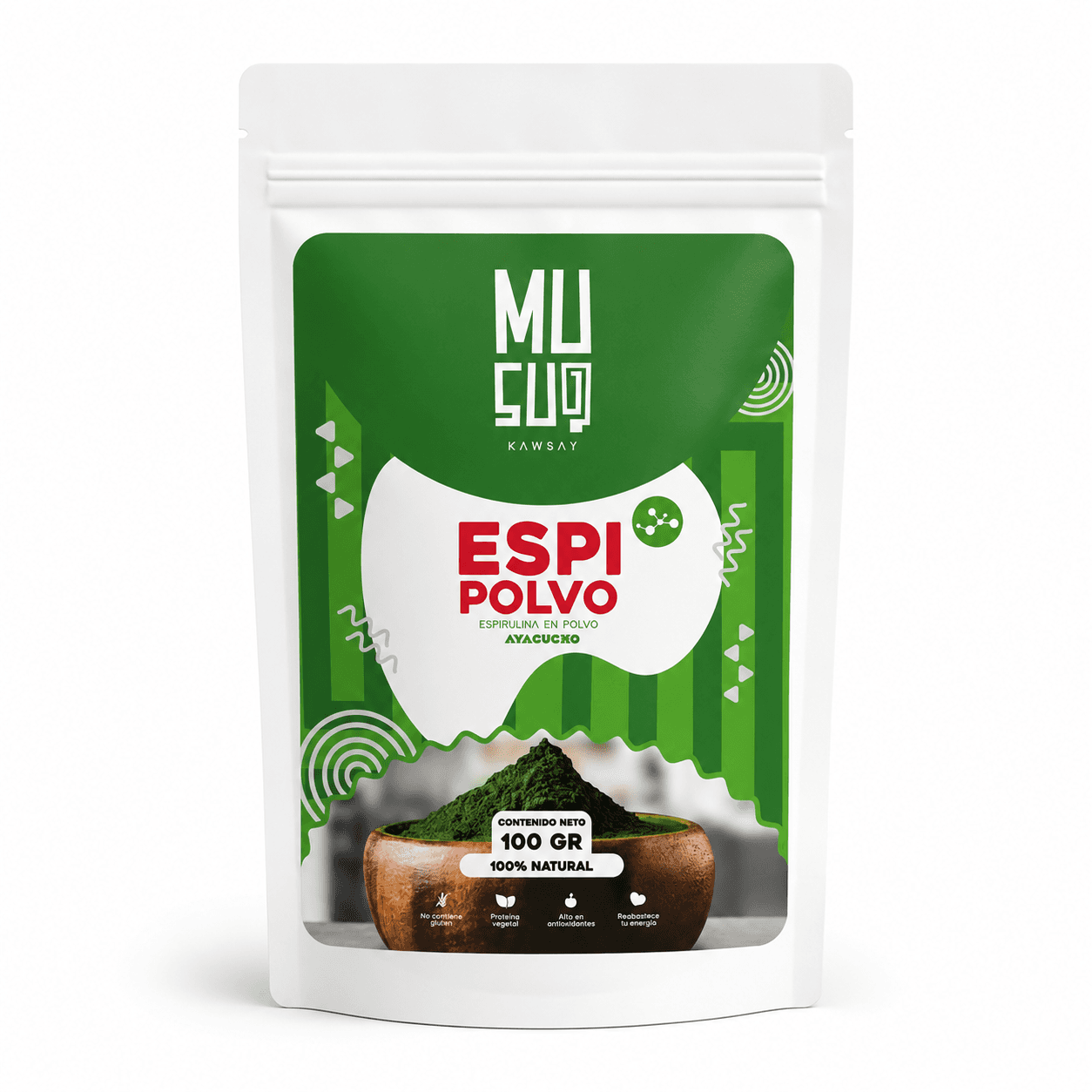 Espirulina en polvo premium
